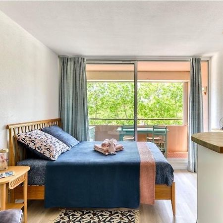 Studio Les Regates Avec Loggia Et Parking Gratuit Plage Du Grazel Груиссан Экстерьер фото